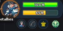 Exemplo de Captura de HP do Player